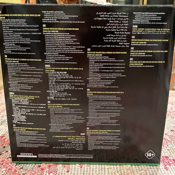 Thrustmaster - Ferrari 458 Spider racing wheel and pedals (Xbox X/S & One) - Picture 4 of 14